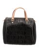 CH Carolina Herrera Leather Top Handle Bag