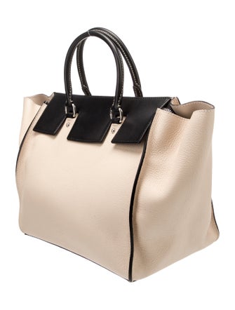 CH Carolina Herrera Leather Tote