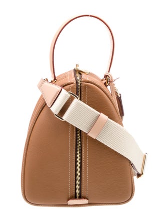 CH Carolina Herrera Leather Top Handle Bag