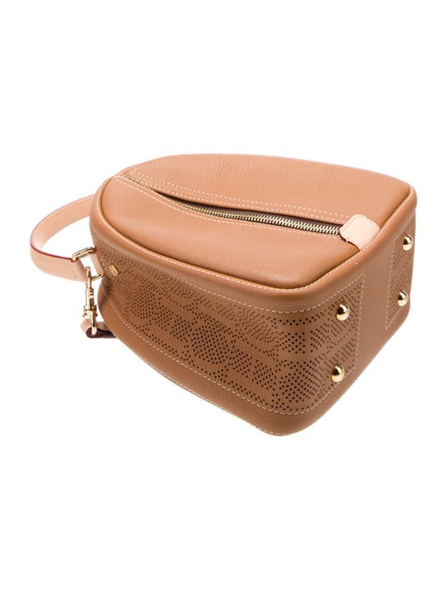 CH Carolina Herrera Leather Top Handle Bag