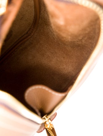 CH Carolina Herrera Leather Top Handle Bag