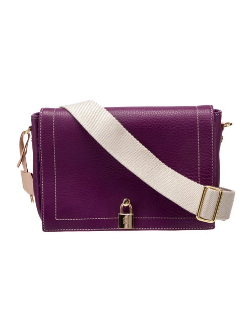 CH Carolina Herrera Leather Shoulder Bag