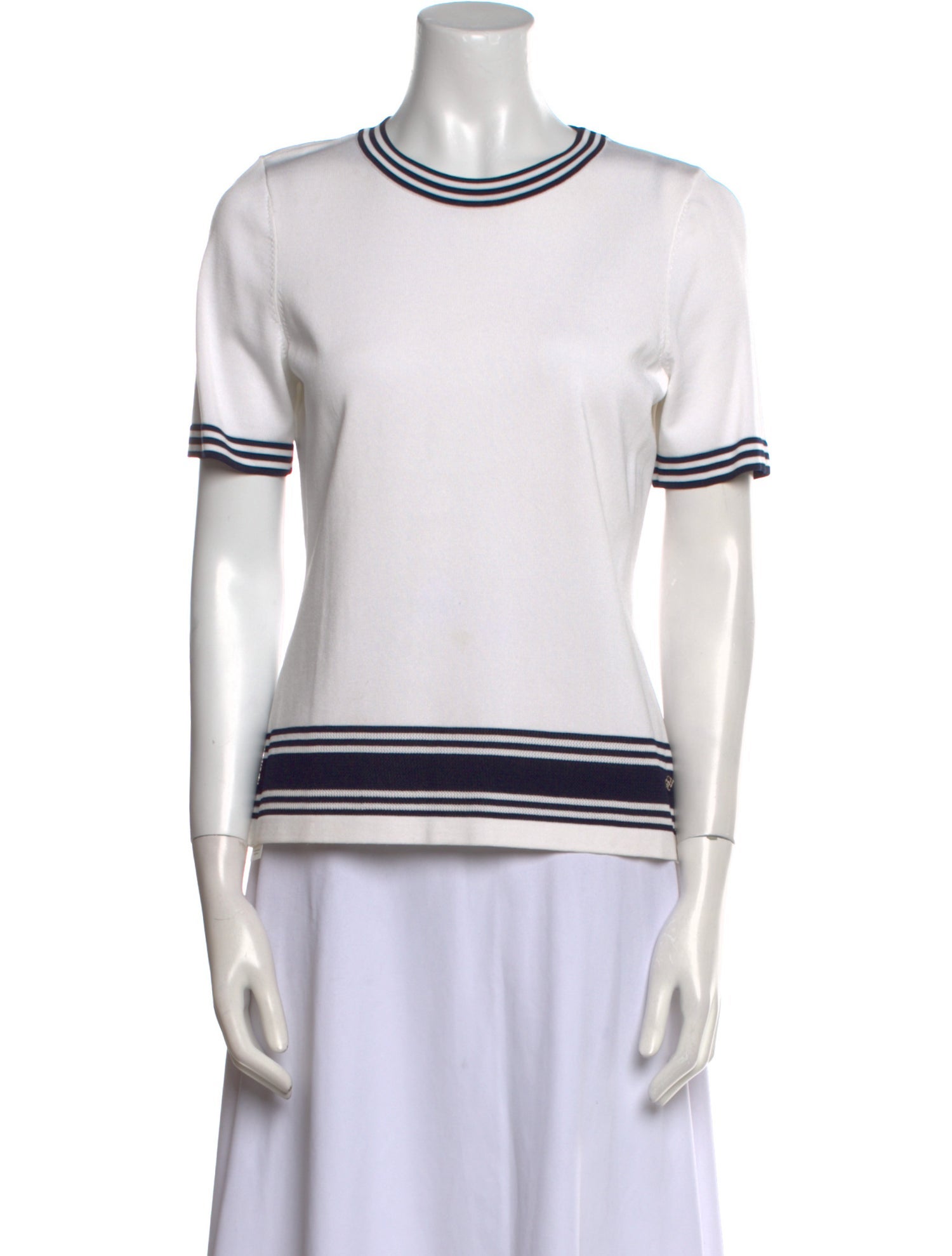 CH Carolina Herrera Crew Neck Short Sleeve T-Shirt