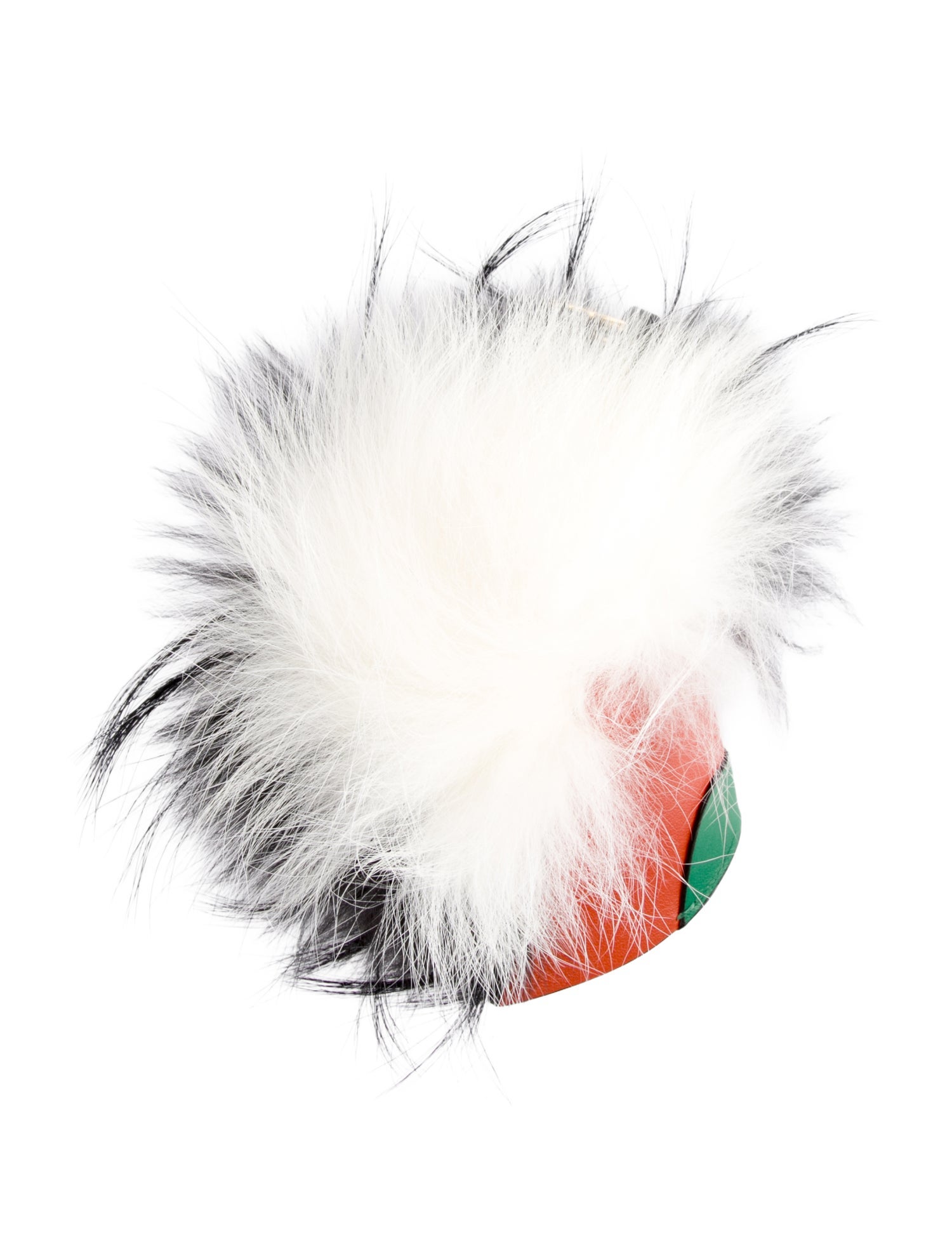 CH Carolina Herrera leather keychain