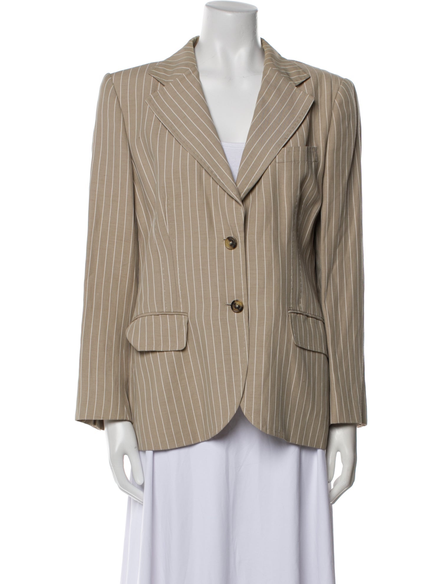 CH Carolina Herrera Striped Blazer