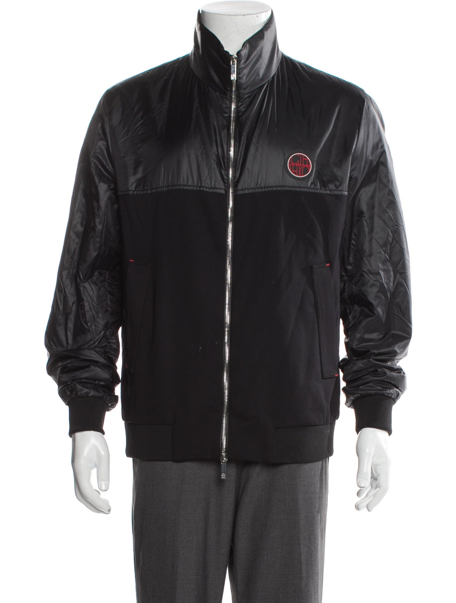 CH Carolina Herrera Graphic Print Windbreaker