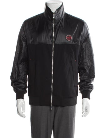 CH Carolina Herrera Graphic Print Windbreaker