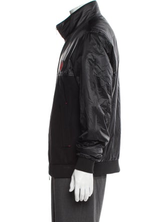 CH Carolina Herrera Graphic Print Windbreaker