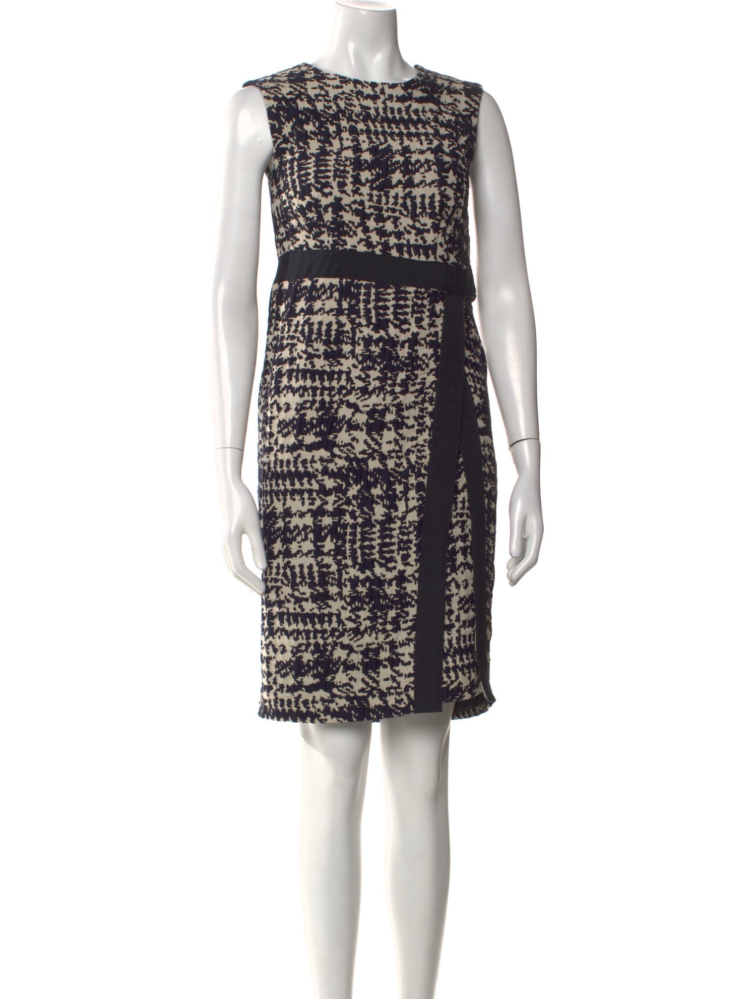 CH Carolina Herrera Printed Knee-Length Dress