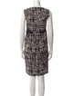 CH Carolina Herrera Printed Knee-Length Dress