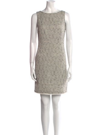 CH Carolina Herrera Striped Mini Dress