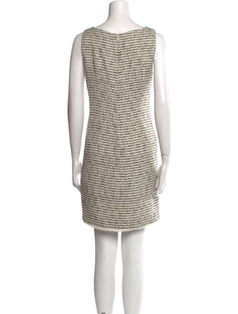 CH Carolina Herrera Striped Mini Dress