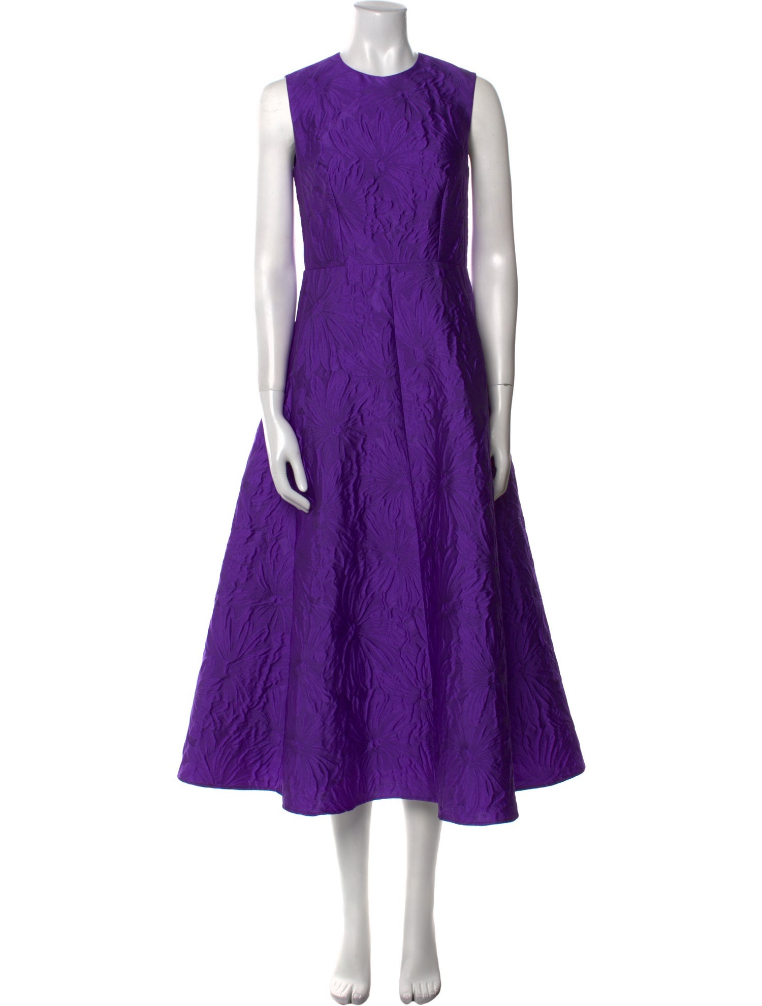 CH Carolina Herrera Printed Long Dress w/ Tags