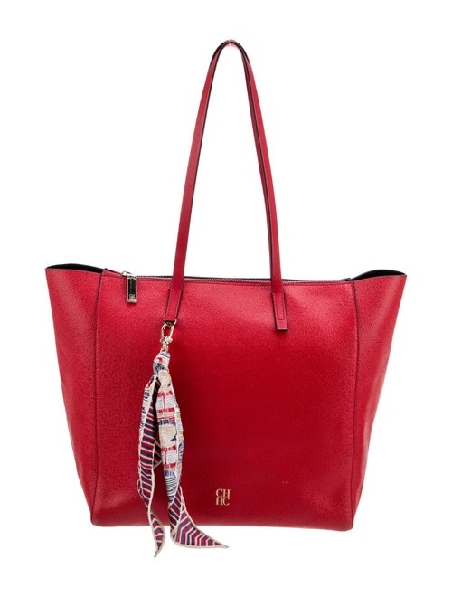 CH Carolina Herrera Leather Tote