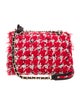 CH Carolina Herrera Tweed Shoulder Bag