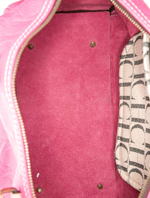 CH Carolina Herrera Leather Top Handle Bag