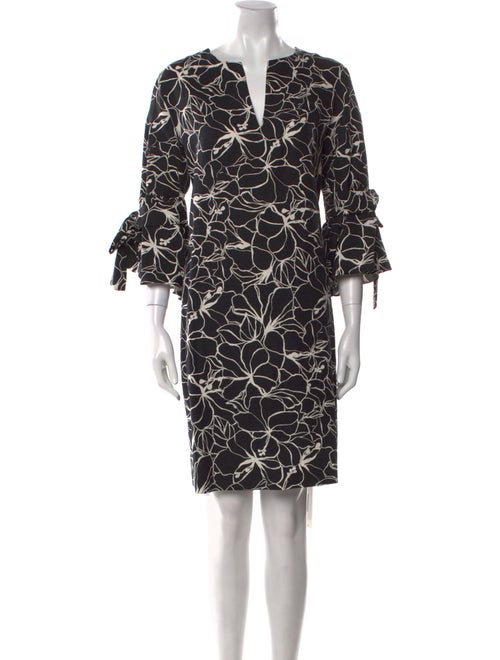 CH Carolina Herrera Silk Mini Dress