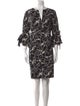 CH Carolina Herrera Silk Mini Dress