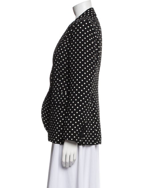 CH Carolina Herrera Polka Dot Print Blazer