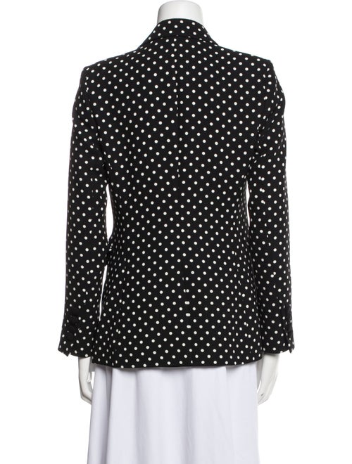 CH Carolina Herrera Polka Dot Print Blazer