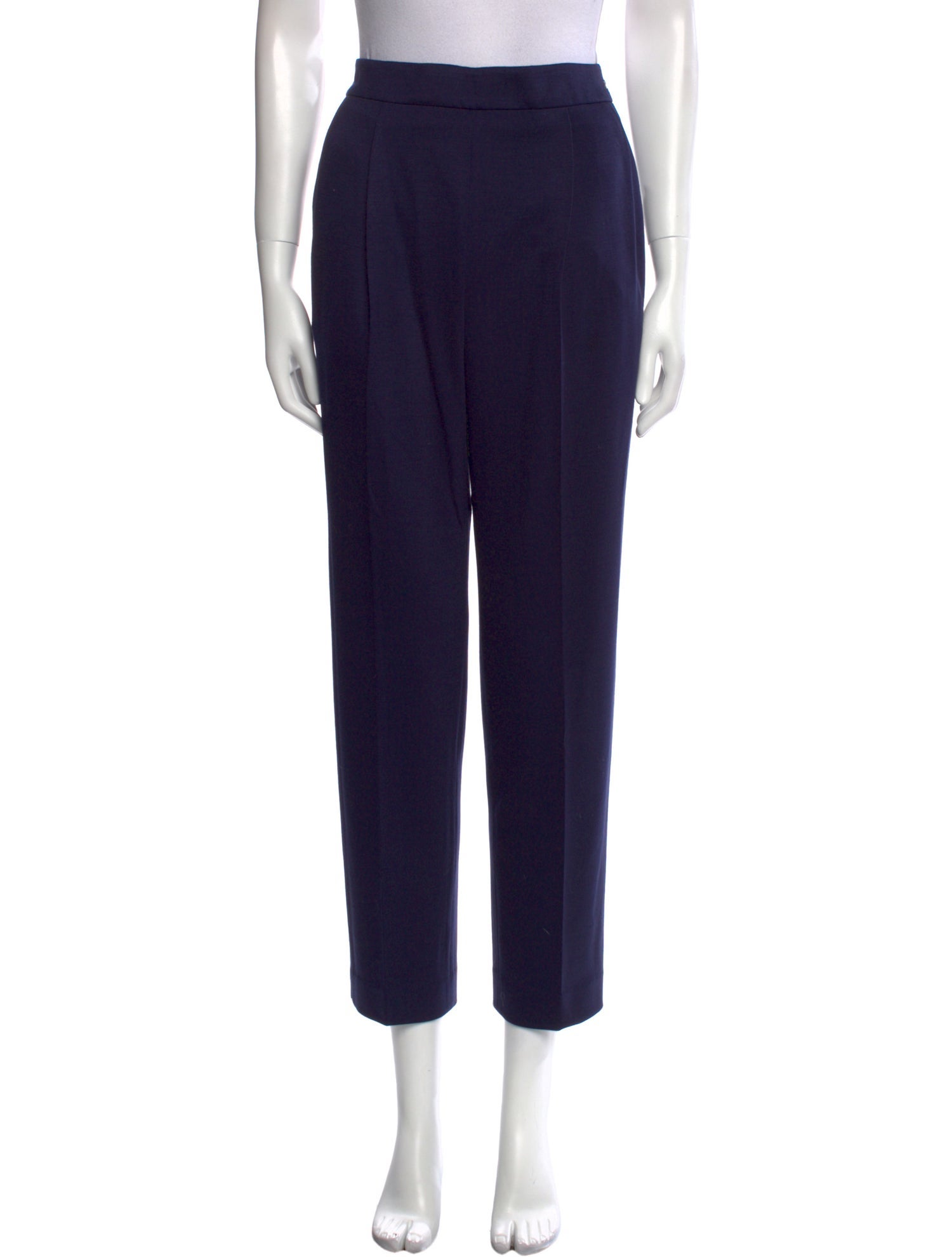 CH Carolina Herrera Virgin Wool Straight Leg Pants