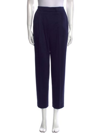 CH Carolina Herrera Virgin Wool Straight Leg Pants