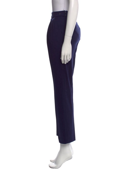 CH Carolina Herrera Virgin Wool Straight Leg Pants