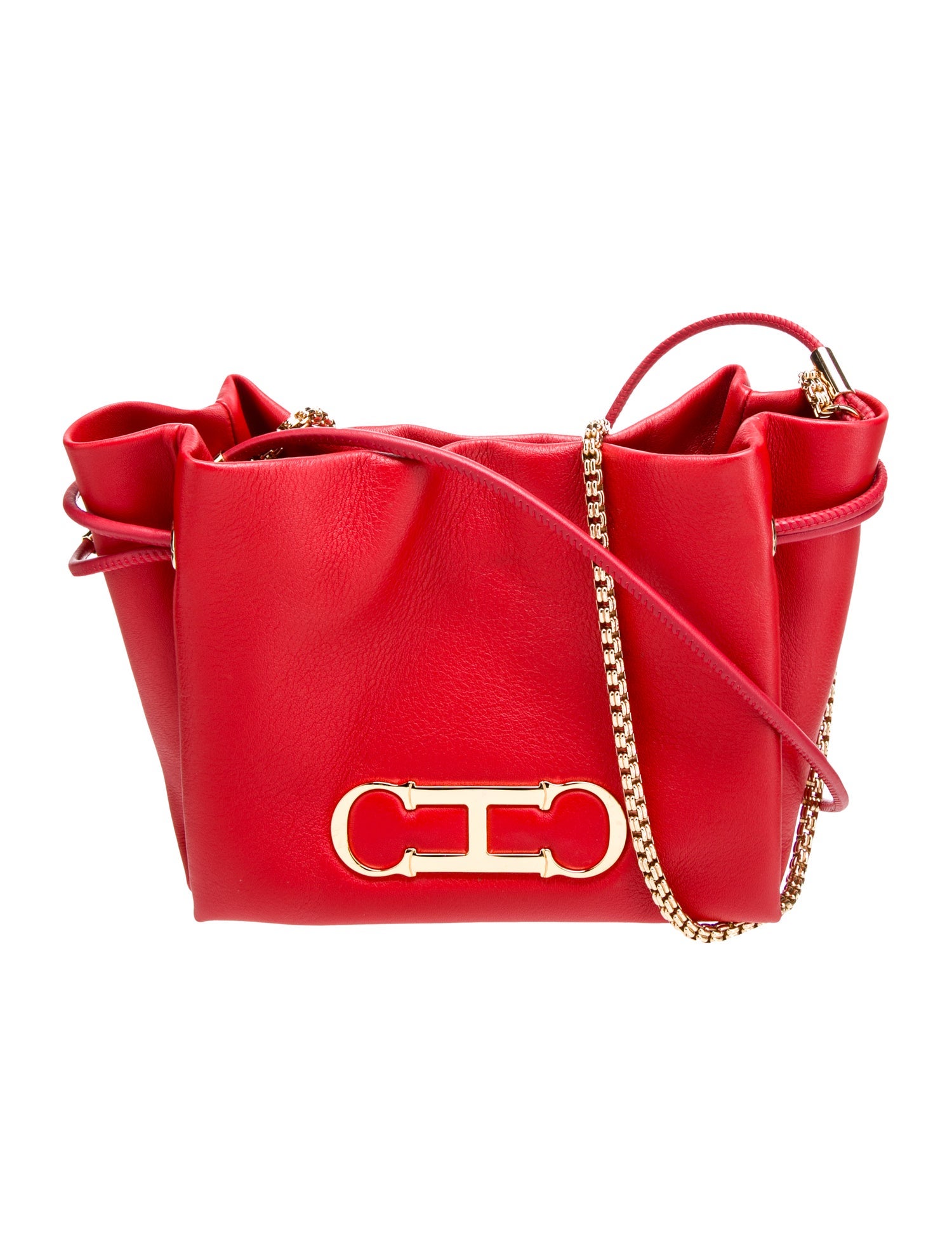 CH Carolina Herrera Leather Crossbody Bag