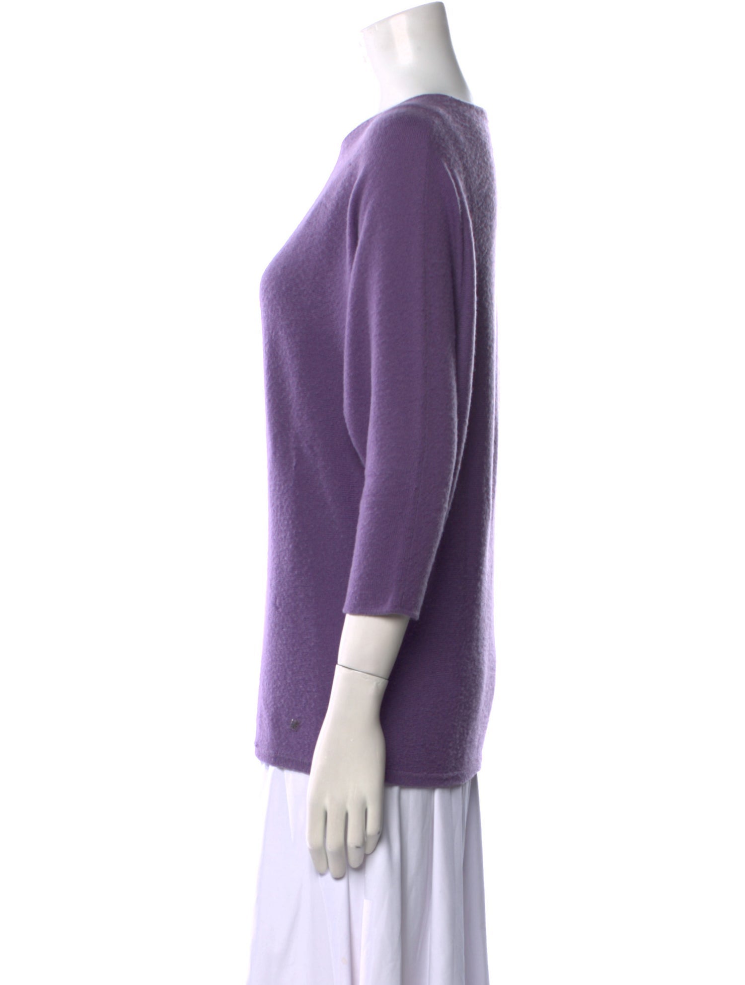 CH Carolina Herrera Wool Scoop Neck Sweater