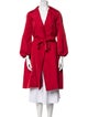 CH Carolina Herrera Silk Trench Coat