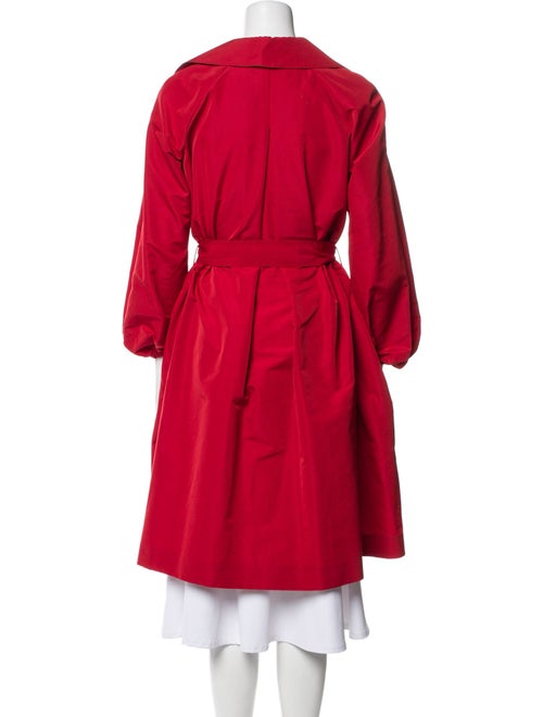 CH Carolina Herrera Silk Trench Coat