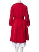 CH Carolina Herrera Silk Trench Coat
