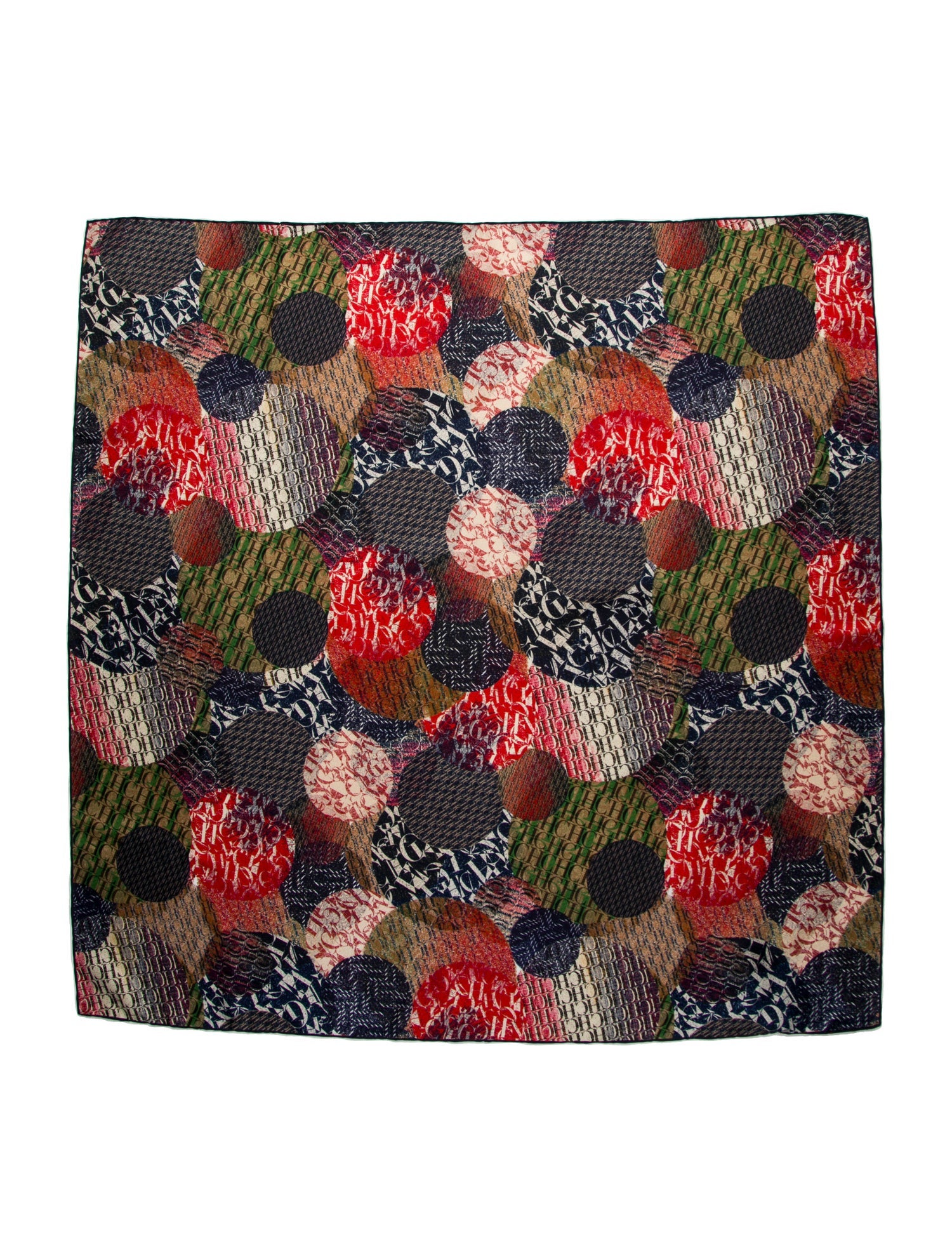 CH Carolina Herrera Silk Printed Scarf w/ Tags