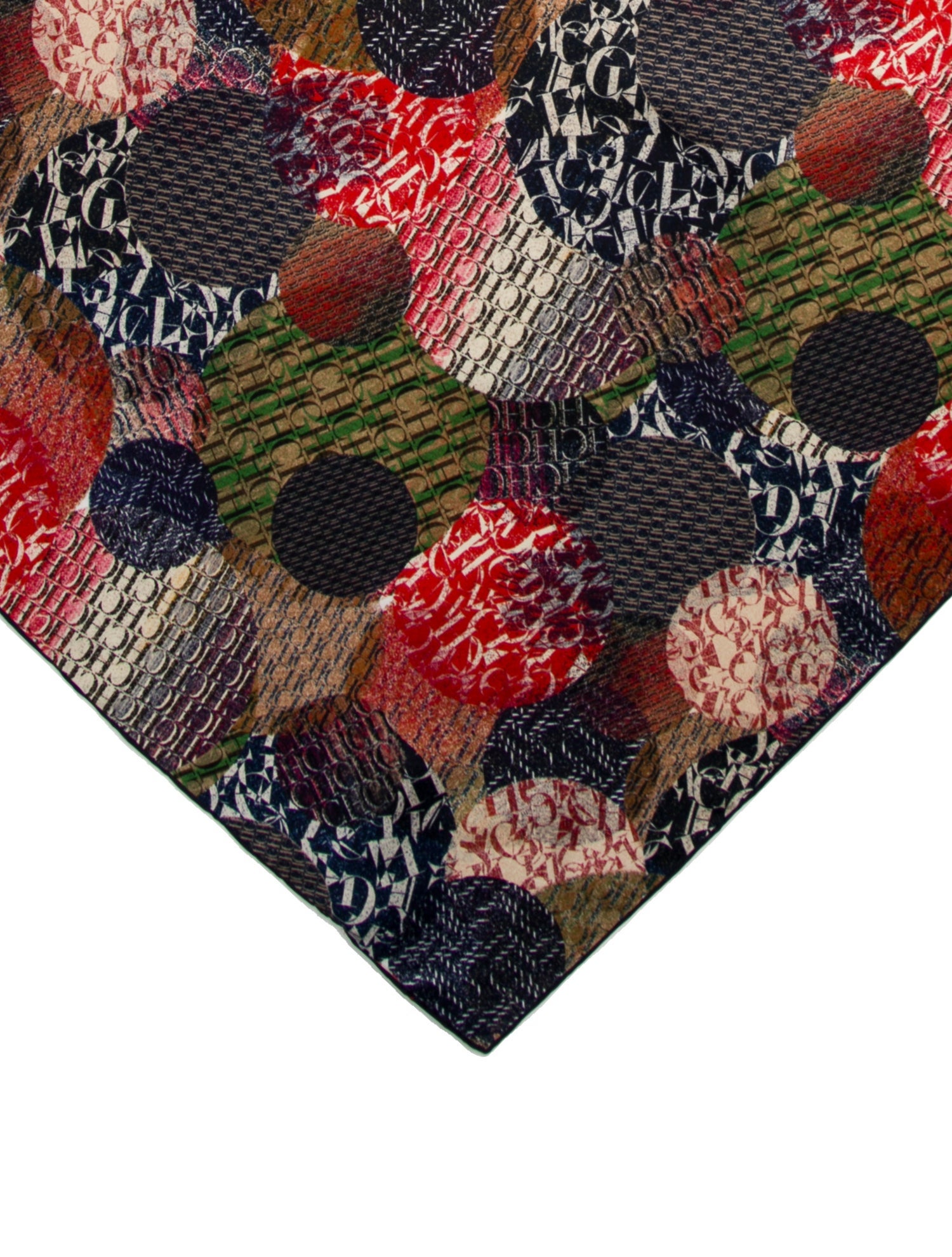 CH Carolina Herrera Silk Printed Scarf w/ Tags