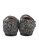 CH Carolina Herrera Tweed Tweed Pattern Mary Jane Flats