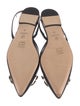 CH Carolina Herrera Leather Slingback Flats