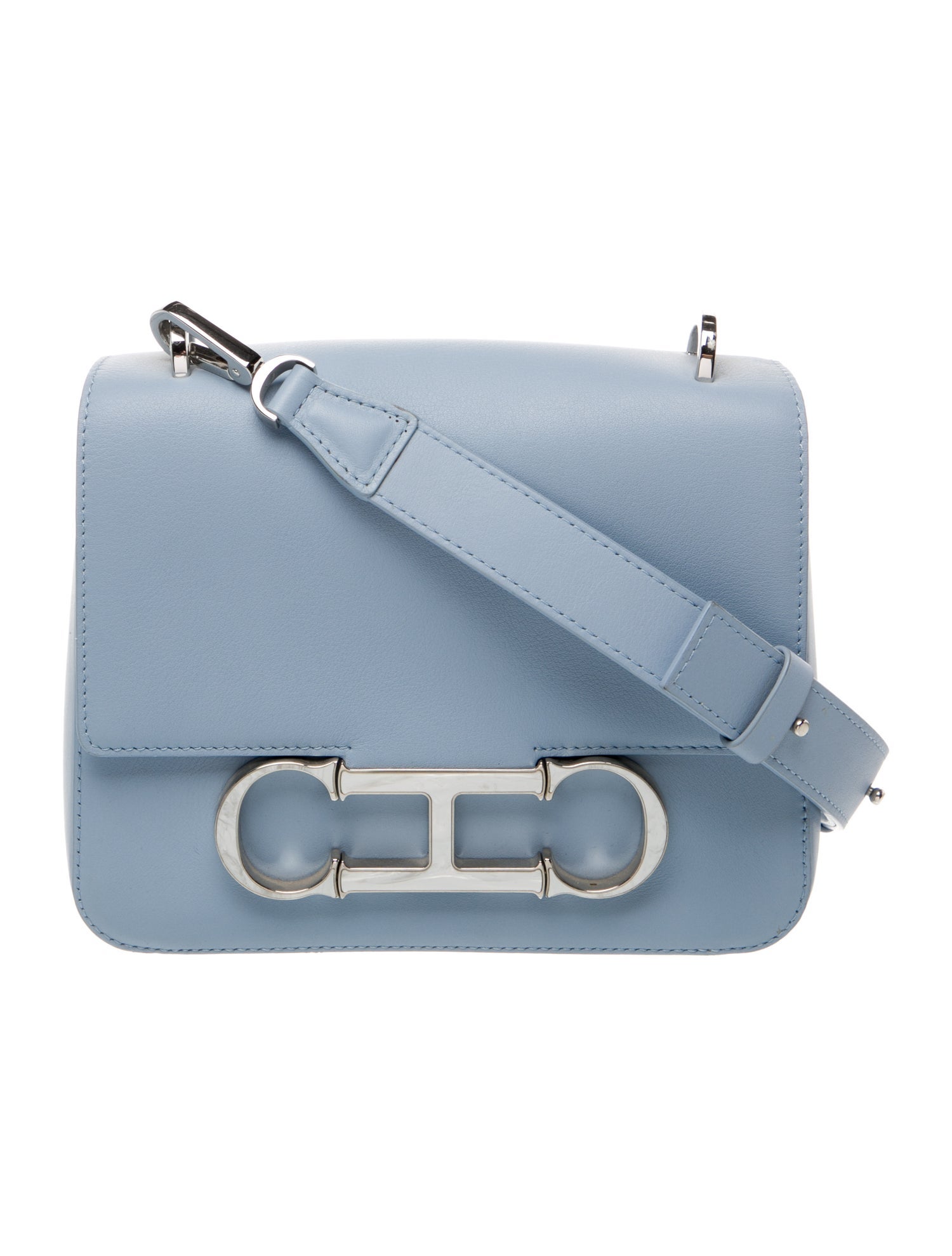 CH Carolina Herrera Leather Shoulder Bag