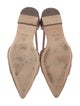 CH Carolina Herrera Leather D'Orsay Flats