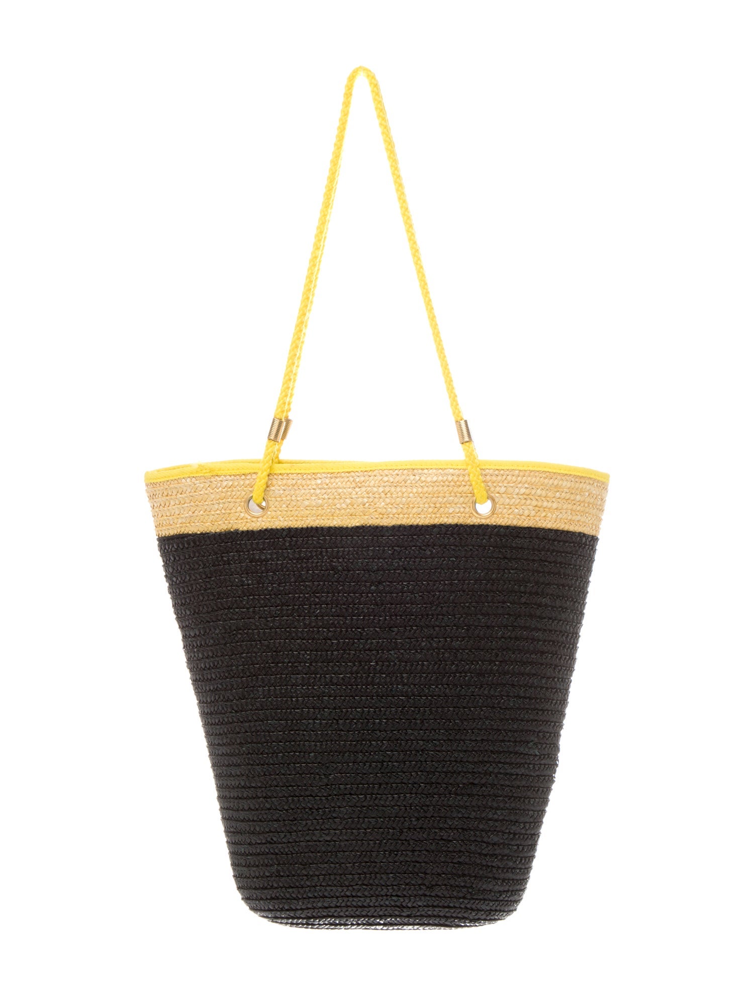 CH Carolina Herrera Raffia Bucket Bag