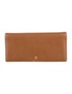 CH Carolina Herrera Leather Continental Wallet
