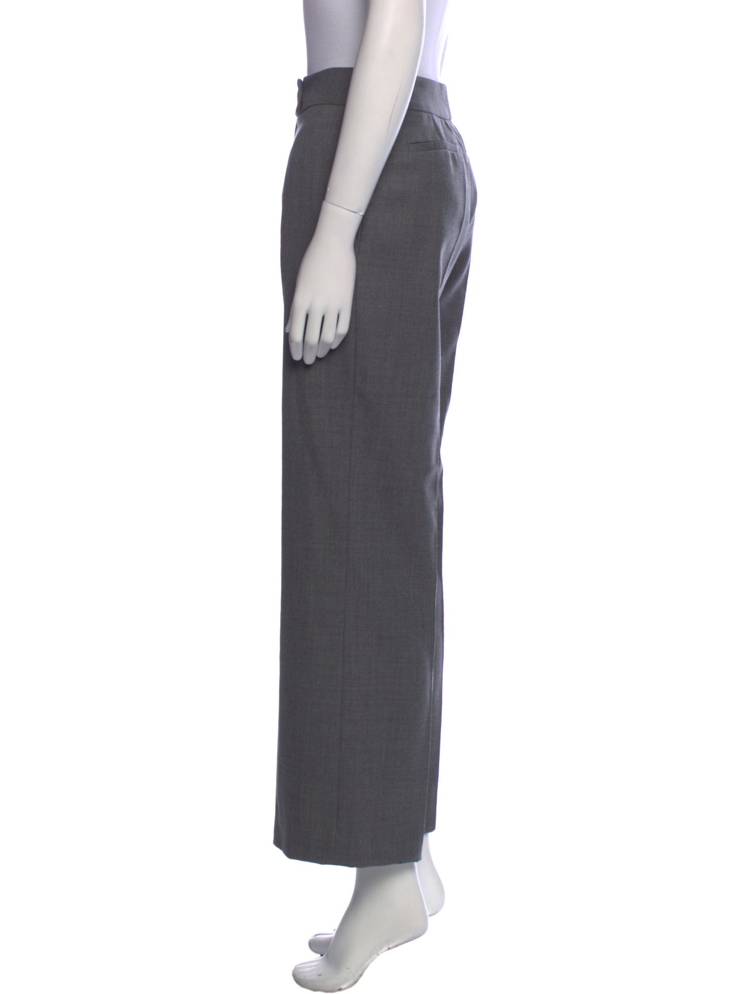 CH Carolina Herrera Wool Wide Leg Pants