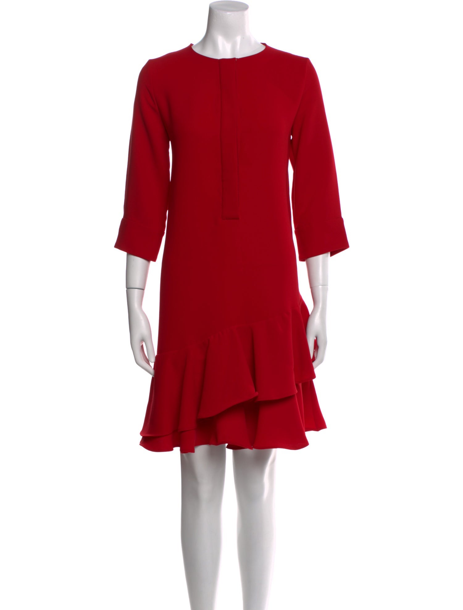 CH Carolina Herrera Crew Neck Mini Dress