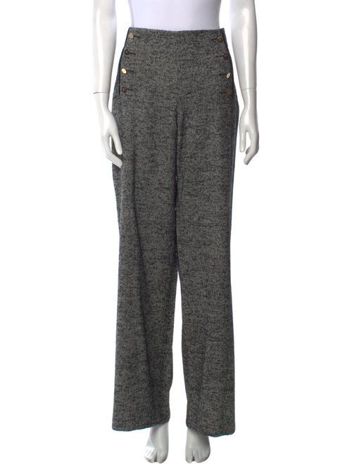 CH Carolina Herrera Striped Wide Leg Pants