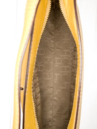 CH Carolina Herrera Leather Shoulder Bag