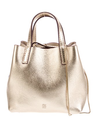 CH Carolina Herrera Leather Top Handle Bag