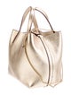 CH Carolina Herrera Leather Top Handle Bag
