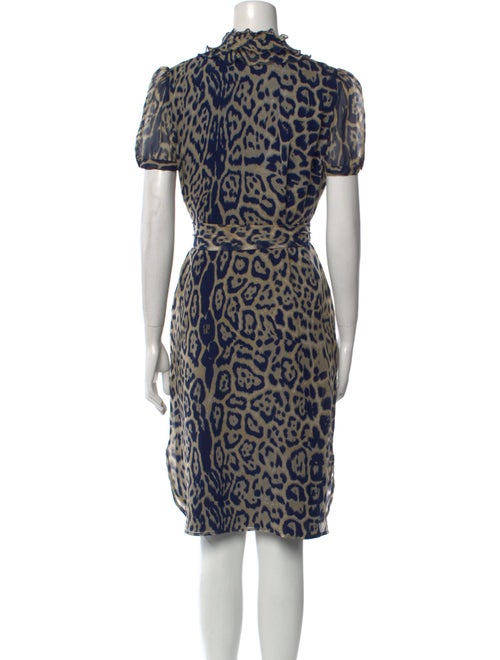 CH Carolina Herrera Silk Knee-Length Dress