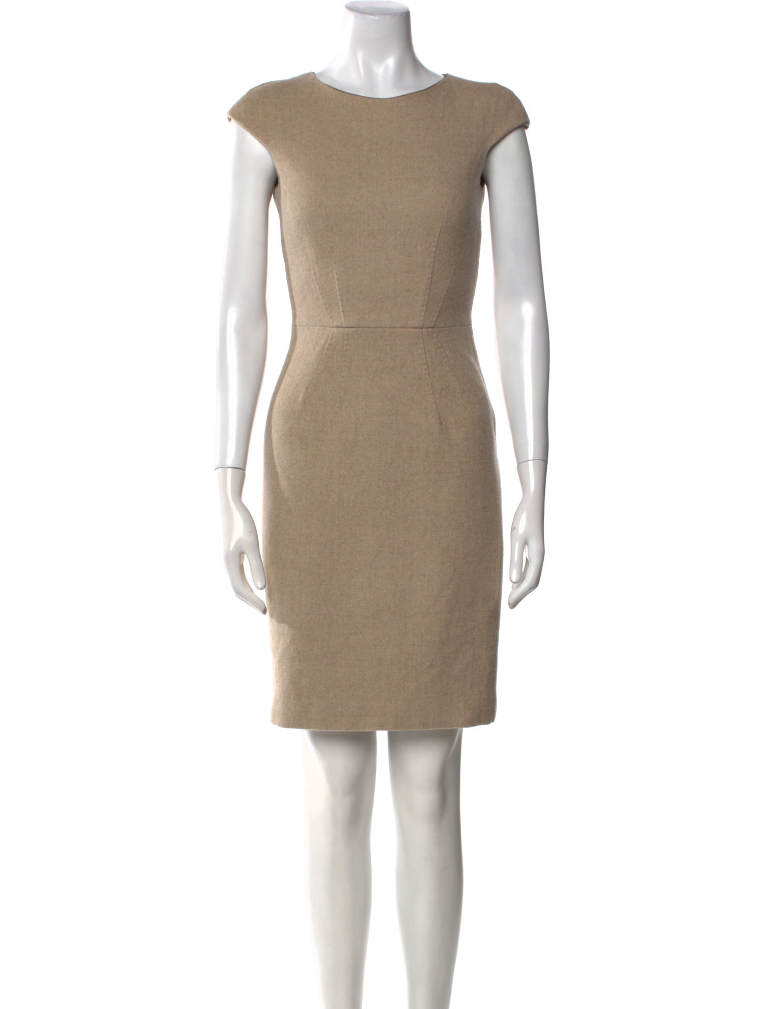CH Carolina Herrera Virgin Wool Mini Dress