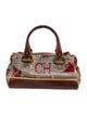 CH Carolina Herrera Leather Top Handle Bag