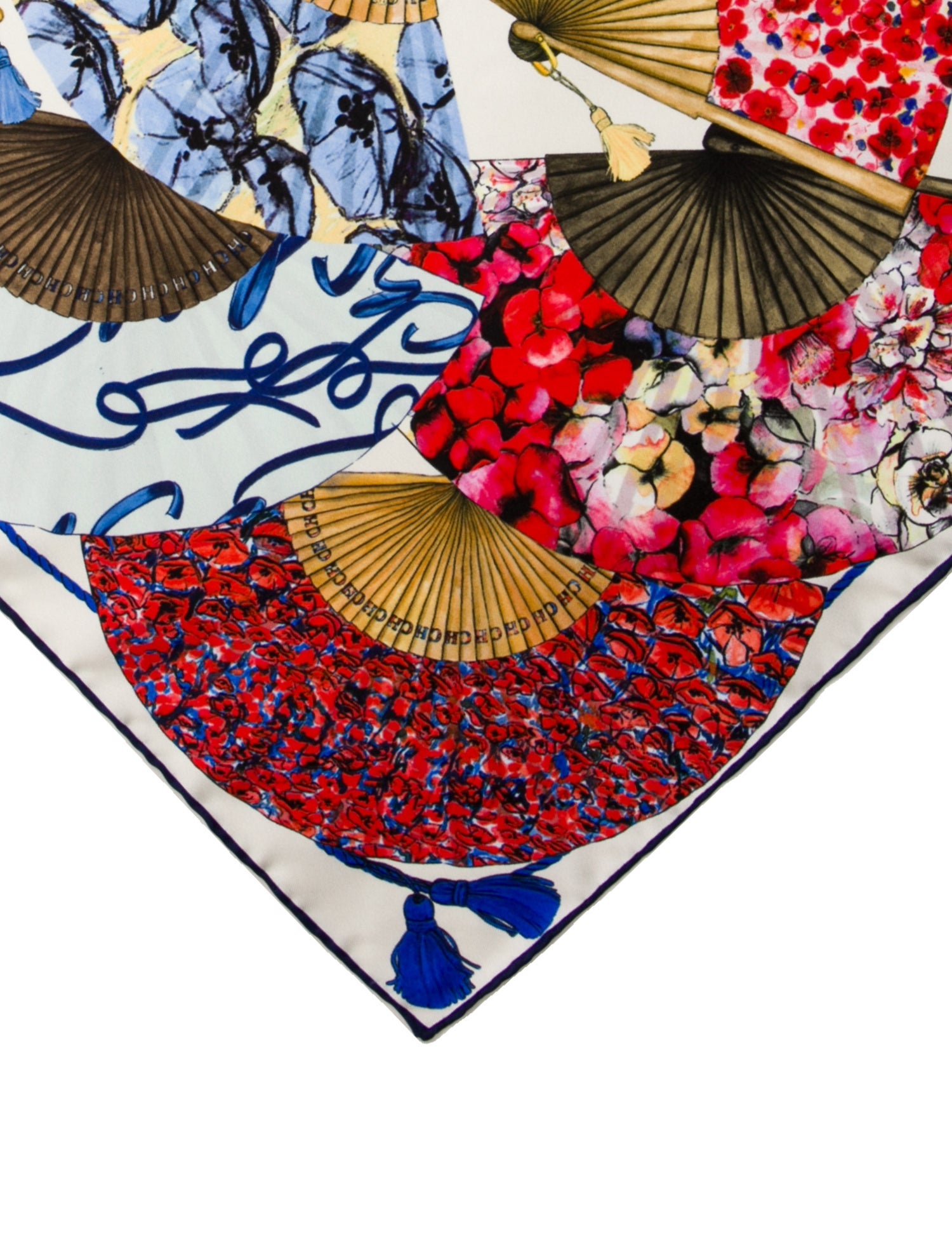 CH Carolina Herrera Silk Printed Scarf w/ Tags